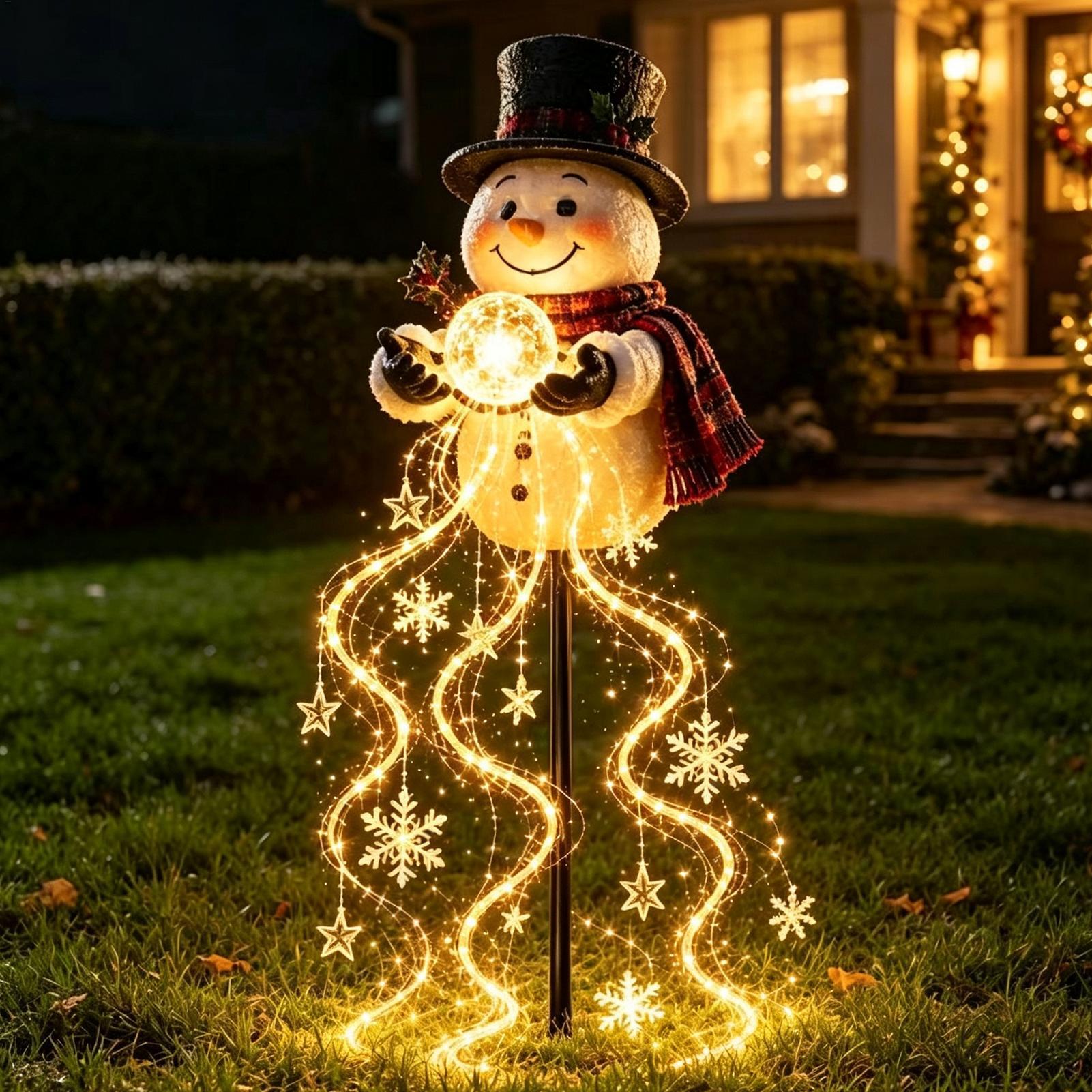 Farming And Agriculture - Luces navideñas para caminos, 60 cm,