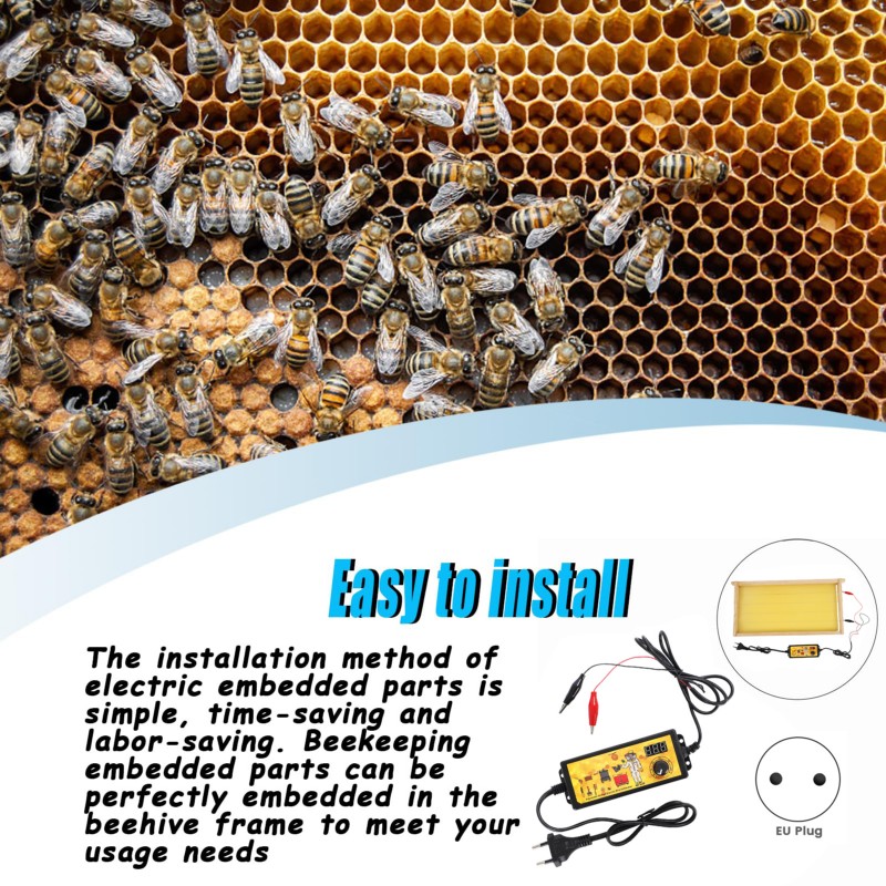 Beehive Frame Wax - ABMS: marco para colmenas, herramientas de