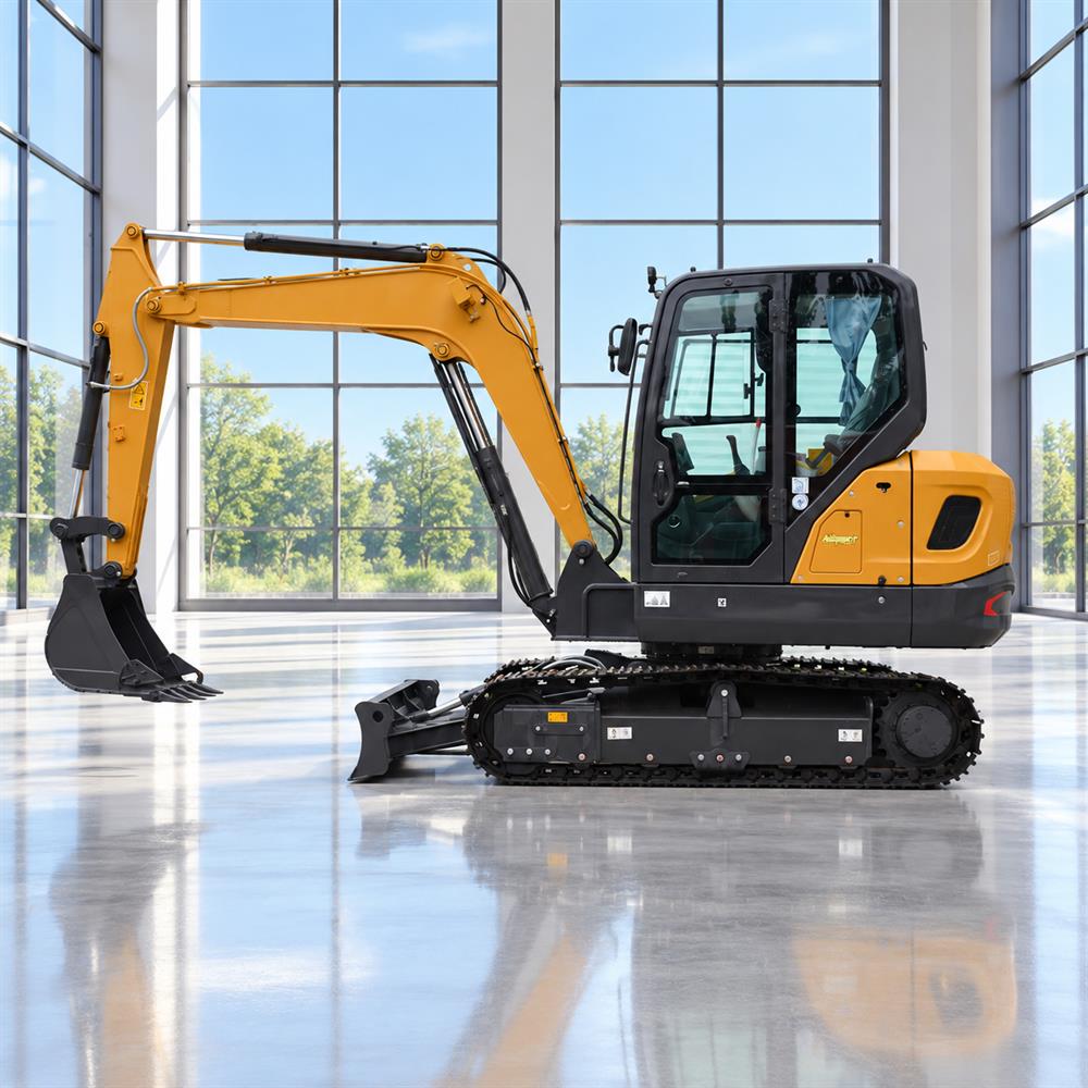 Miniexcavadora con motor diése - Farming Jobs reseña y precio