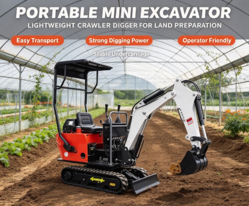 Miniexcavadora, nueva excavado - Farming Jobs reseña y precio