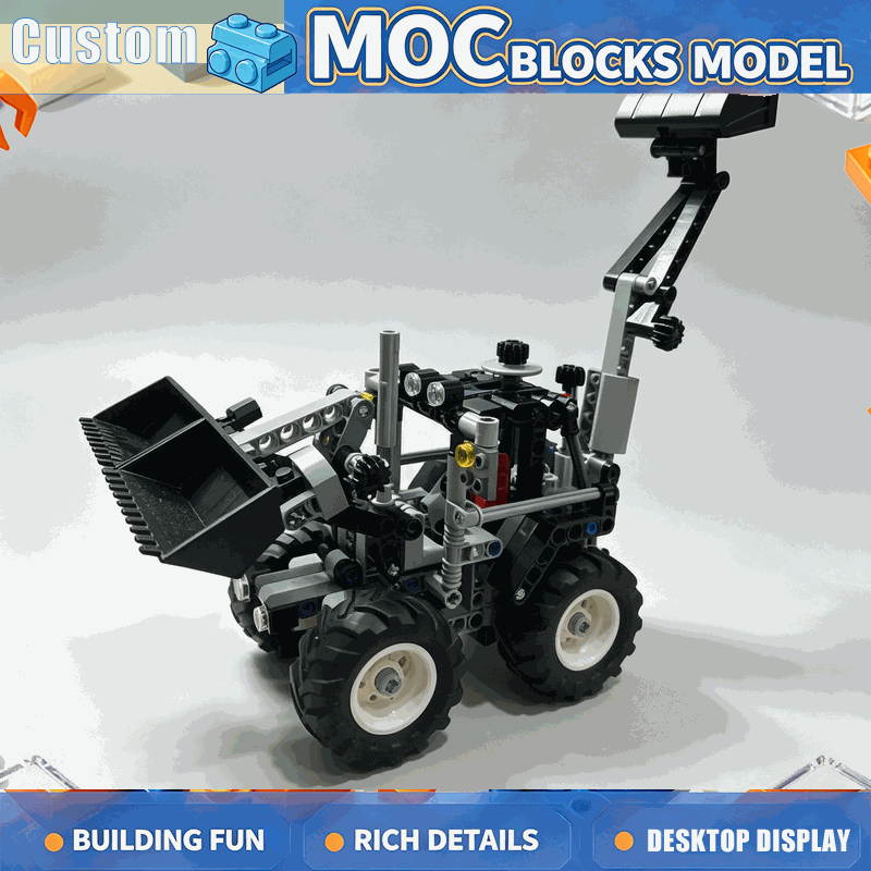628 piezas, modelo de tractor  - Agriculture Farming Education reseña y precio
